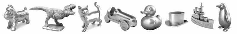 Monopoly tokens